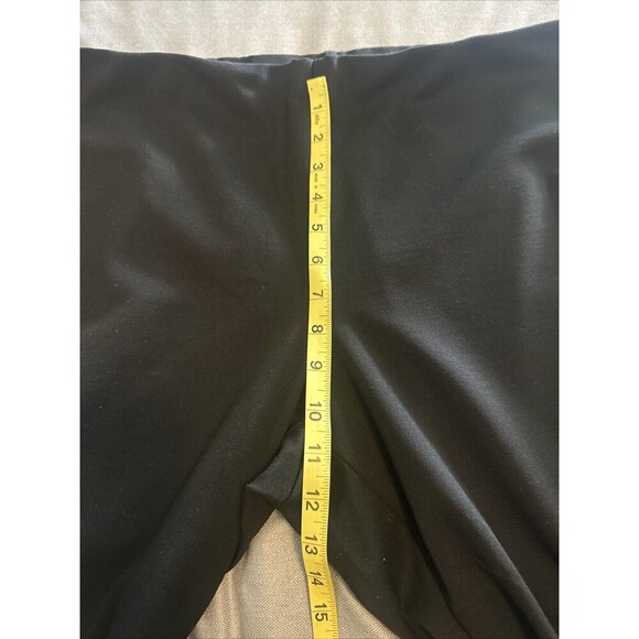 Eileen Fisher Woman BLACK Rayon Blend Tapered Pants W/ Side Zippers At Bottom 3X - Picture 6 of 9